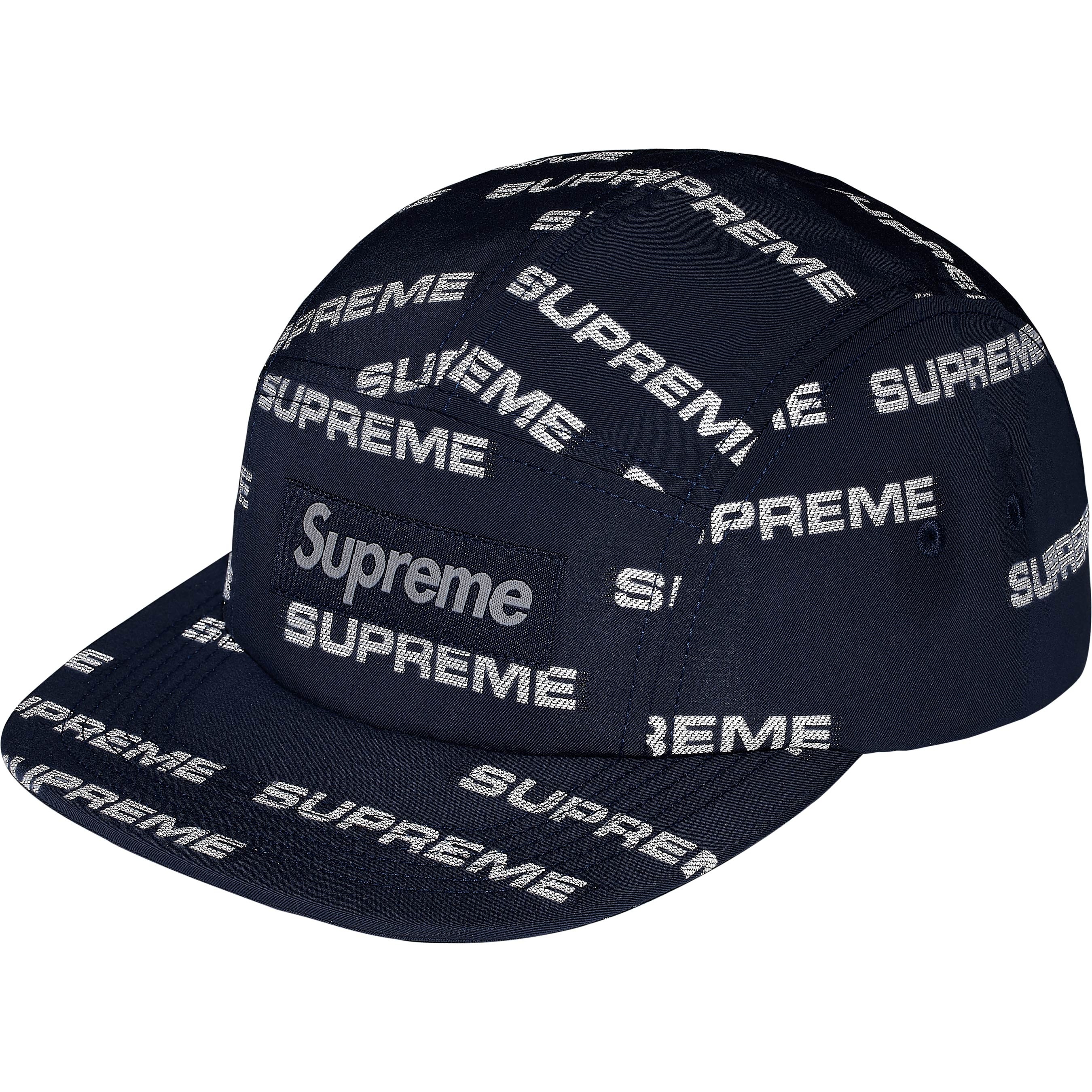 Reflective Jacquard Camp Cap view 23